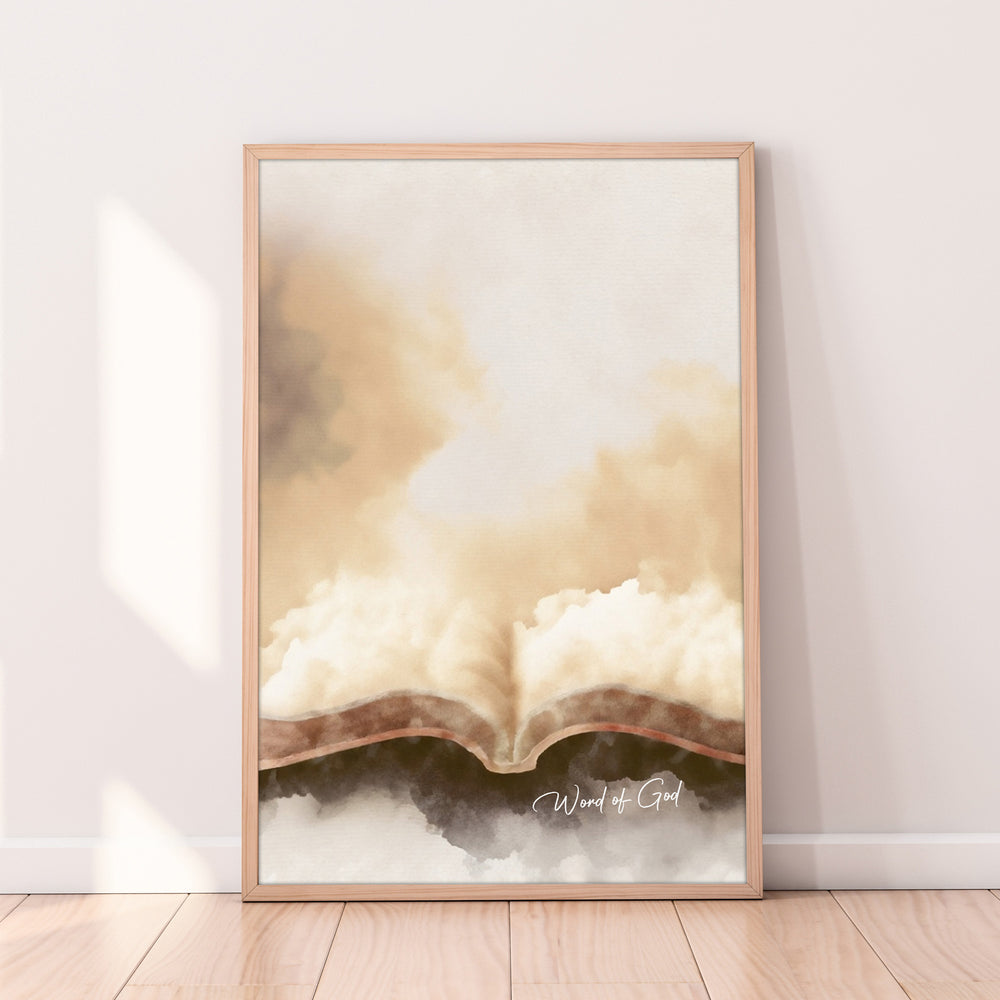 "Wolken Bibel" Digitales Bild